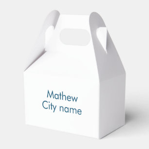 simple initial letter monogram add your name lett favor box