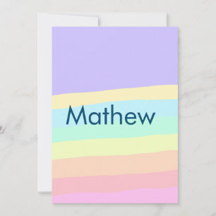 simple initial letter monogram add your name lett holiday card
