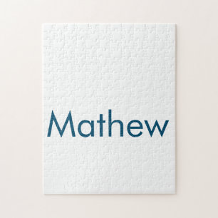 simple initial letter monogram add your name lett jigsaw puzzle