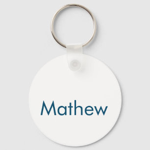 simple initial letter monogram add your name lett keychain