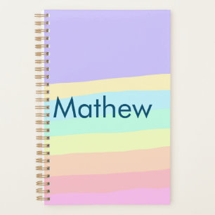 simple initial letter monogram add your name lett  planner