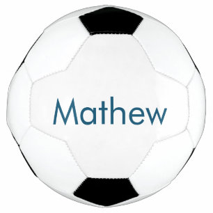 simple initial letter monogram add your name lett soccer ball
