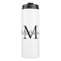 simple initial letter monogram add your name lette