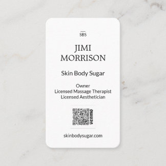 Simple Instagram Inspired Business Cards