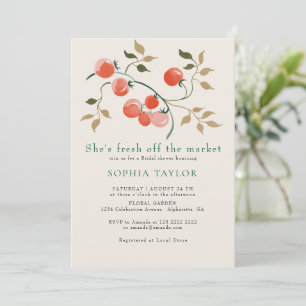 Simple Invitation de Mariage Fraîchement sortie du