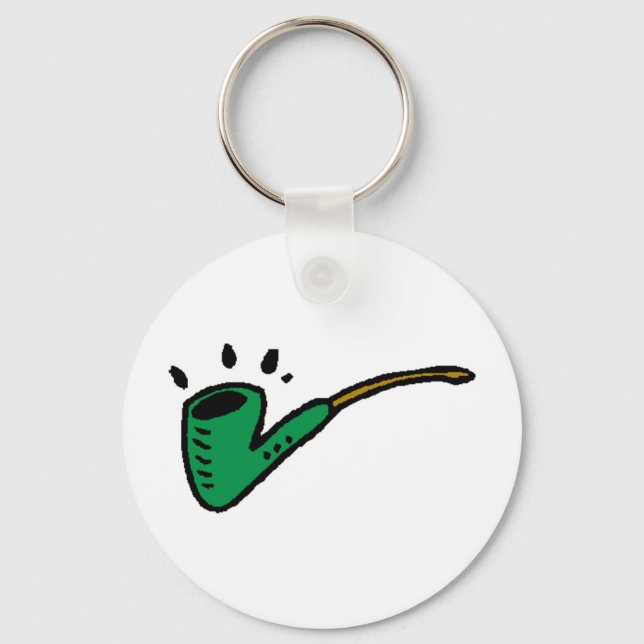 simple irish pipe keychain (Front)