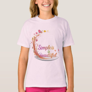 Simple is Beautiful – Kids' Basic T-Shirt
