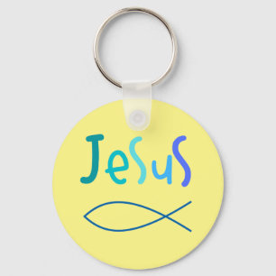 Simple, Jesus Keychain