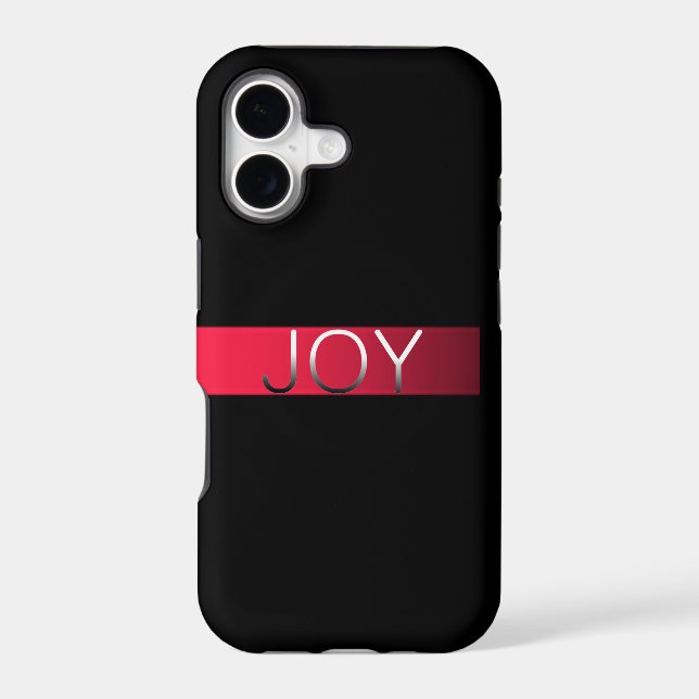 Simple JOY Pink Black (Back)
