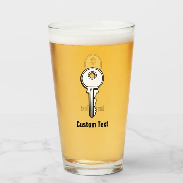 Simple Key Glass (Front Filled)