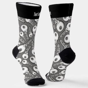 Simple Key Pattern Socks