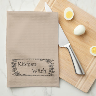 Simple Kitchen Witch Towel