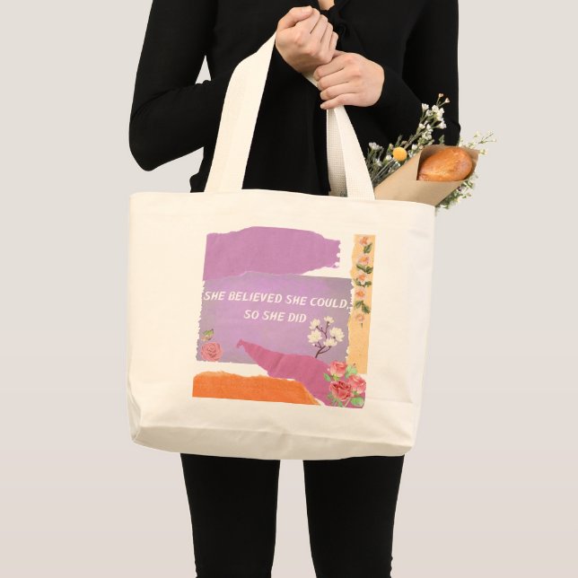 simple  large tote bag (Front (Product))