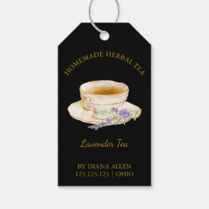 Simple Lavender Tea Hang Tag 