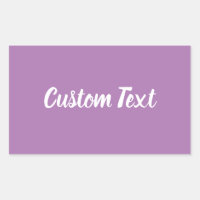 Simple Lavender with White Script Text Template