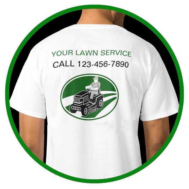 Simple Lawn Service T-Shirt (Creator Uploaded)