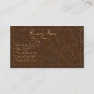 Simple Leather Business Card