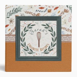 Simple Leaves Recipe Binder