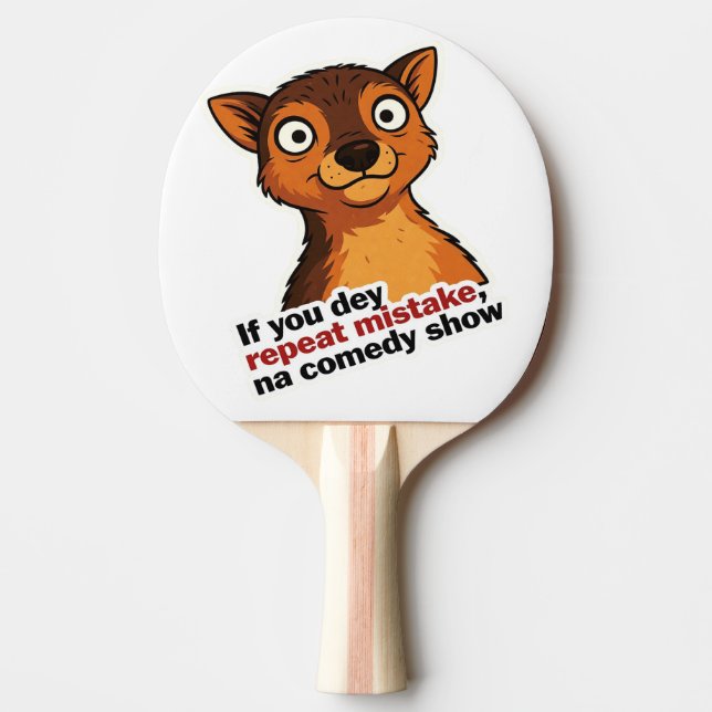 Simple Lifestyle Ping Pong Paddle (Front)