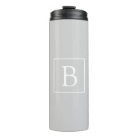 Simple Light Grey Monogram