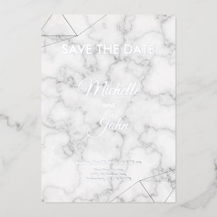 Simple Line Colour Wedding Invitation