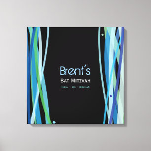 SIMPLE LINES Bat Bar Mitzvah Sign In Board