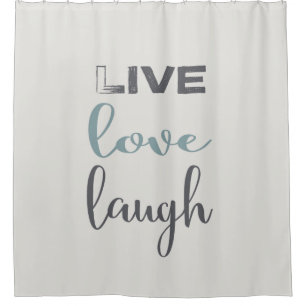 Simple Live Love Laugh Typography Quote
