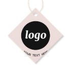 Simple Logo and Text Business Blush Pink Price Tag
