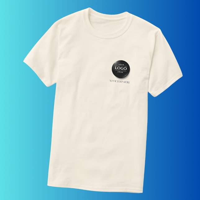 Simple Logo and Text Business T-Shirt (Créateur téléchargé)