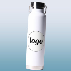 Simple Logo Business Branding Promotional Water Bottle