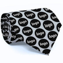 Simple Logo Business Neck Tie