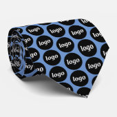 Simple Logo Business Neck Tie (Rolled)