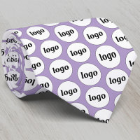 Simple Logo Business Pattern Lilac Purple