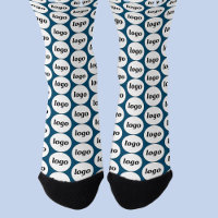 Simple Logo Business Pattern Teal Green