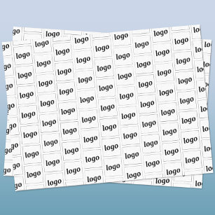 Simple Logo Business Pattern Tissue Paper
