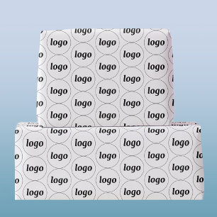 Simple Logo Business Pattern Wrapping Paper
