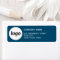 Simple Logo Company Return Address Teal Green