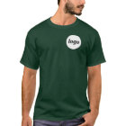 Simple Logo Crest Promotional Business T-Shirt