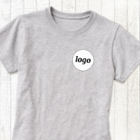 Simple Logo Crest Promotional Business T-Shirt