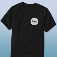 Simple Logo Crest Promotional Business T-Shirt