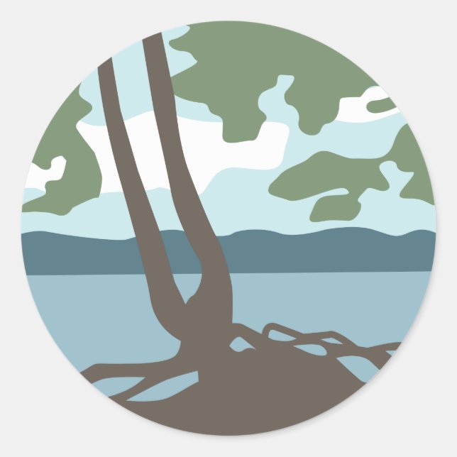 Simple Logo Stickers (Front)