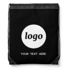Simple Logo Text Promotional Business Black