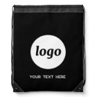 Simple Logo Text Promotional Business Black