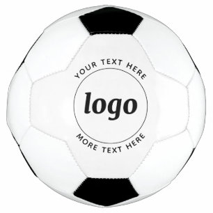 Simple Logo With Text Business Soccer Ball