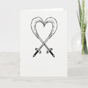 Simple Love And Strength Card