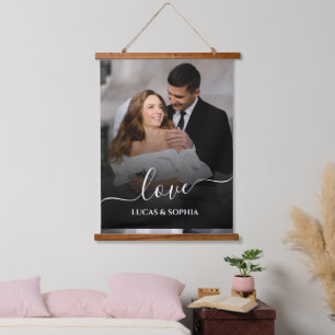 Simple Love Photo Wall Tapestry