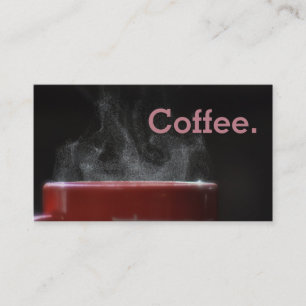 Simple Loyalty Cup Of Coffee Punch-Card Card