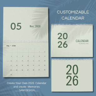Simple Luxury calendar
