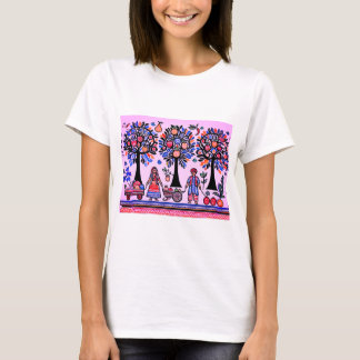 simple madhubani painting T-Shirt