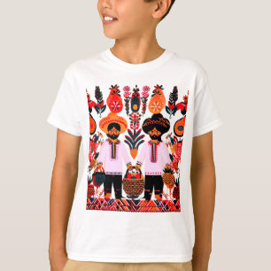 simple madhubani painting T-Shirt